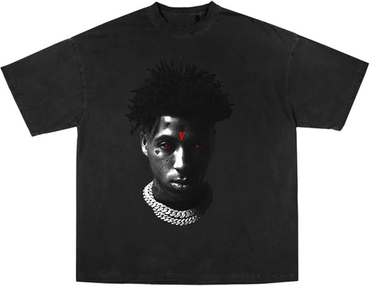 YoungBoy NBA x Vlone Reaper’s Child Black Tee