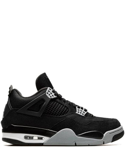 Jordan 4 "Black Canvas"