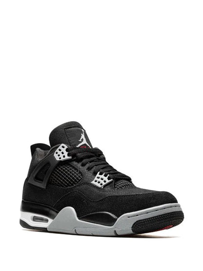 Jordan 4 "Black Canvas"