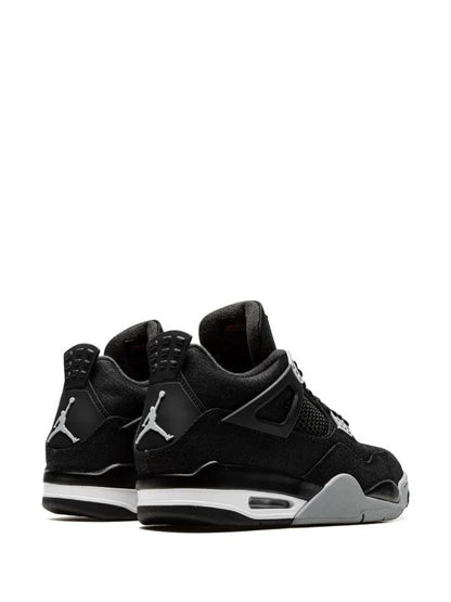 Jordan 4 "Black Canvas"