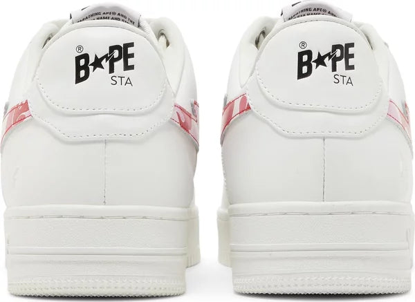 BAPESTA White ABC Camo Pink 2021