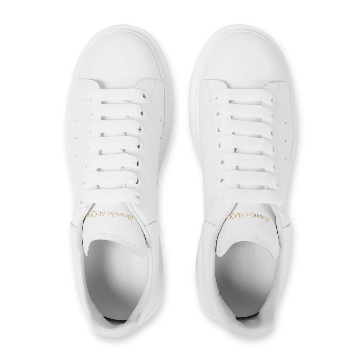 Alexander Mcqueen Raised Sole White