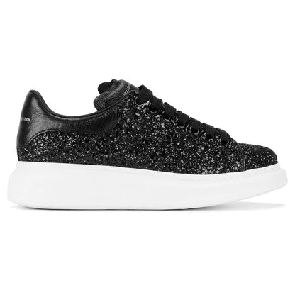 A. McQueen "Black Glitter"