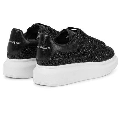 A. McQueen "Black Glitter"