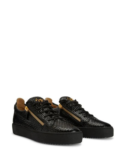 G. Zanotti "Frankie Woven Leather"